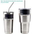 5PCS/Set Stainless Steel Straws Reusable Drinking Metal Straws. 