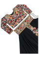 Georgette Embroidered Lehenga Women's Indian Ethnic Wear Long Skirt with Blouse Piece. 