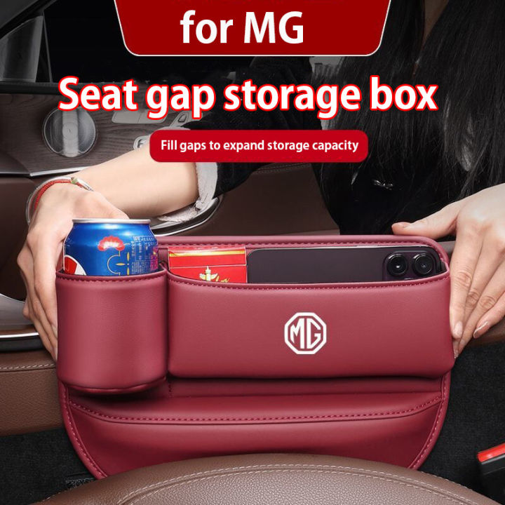 MG Car Seat Gap Pocket Multifunctional Car Storage Box Universal Car Storage Box Accessories for Morris Garages MG HS ZS gs mg5 mg6 EXTENDER