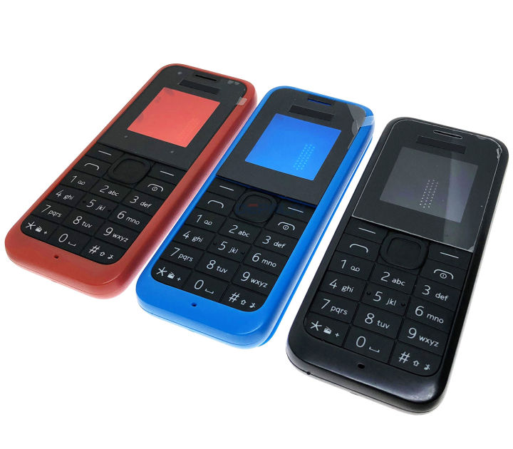 For Nokia 105 2015 Mobile Phone Housing Cover Case Keypad
