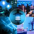 Sojhoop LED Flame Effect Light Bulb E27,Decorative Flickering Realistic Fire Lights Bulb,Festival Decoration Lamp,Black-C. 
