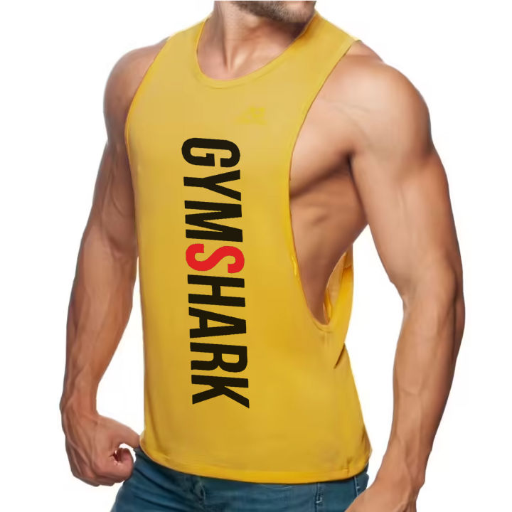 Men's%20T-Shirt%20Skinny%20Tank%20Top%20for%20Workout%20And%20Gym%20Arm%20Cut%20Sport%20Wear%20Dry%20Fit%20-%20Image%204