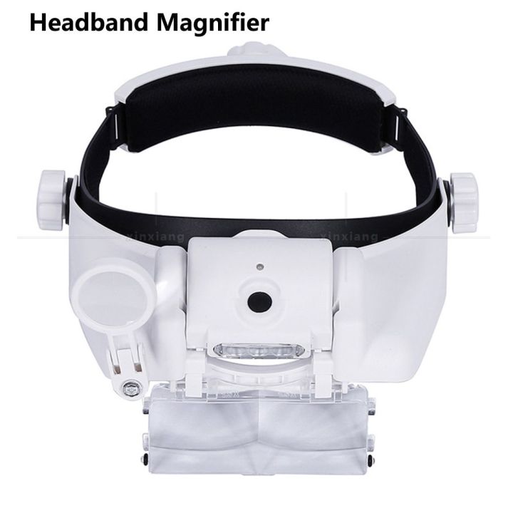 Professional Jeweler USB Rechargeable Head Loupe Repair Reading ...