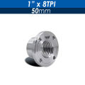 TASP Wood Lathe Face Plate for M33 M18 1 Inch Threaded Woodworking Turning Machine Chuck 2" 3" 4" 6" Flange Faceplate. 