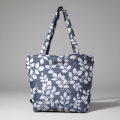 3Q Premium Jacquard LUNA Tote Bag - Women's Carry Bag for Everyday, Work and Luxury Travel. 