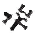 Bicycle Bike Handlebar Mount Adapter for Hero Three Way Adjustable Bike Seatpost Three Way Adjustable Pivot Arm. 