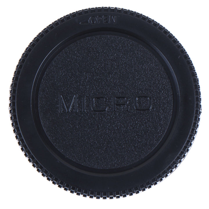 Body+Rear%20Lens%20Cap%20Cover%20Protective%20Case%20For%20Olympus%20M4/3%20Camera%20Accessory%20Black%20GHAN%20-%20Image%203