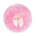 【HUT】 4 Inch Large Fluffy Powder Puff For Body Transparent Plastic Bag Sealed Round Powder Loose Puff With Ribbon Bow Drop Shipping. 