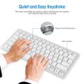 Gaming Keyboard Azerty Computer Game Universal 78 Keyboard For Macbook IOS IPad Dsektop Russian. 