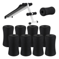 Foam Foot Pads Rollers Soft Buffer Tube Cover Machine Tube Leg Gym Replacement Parts for Home Exercise Equipment. 