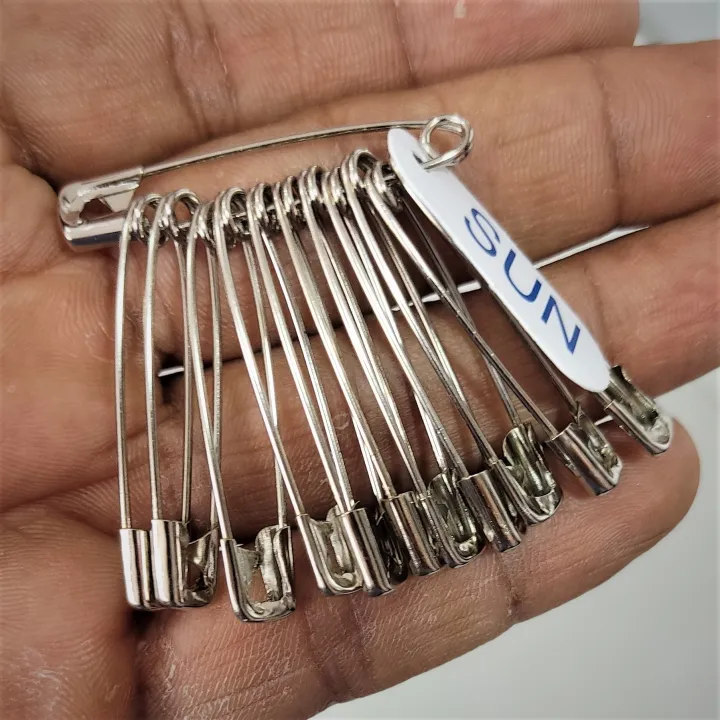 Women's%20Silver%20Color%20Steel%20Safety%20pin%20Saree%20Pins%20No%201%20-%2012%20Pcs%20-%20Image%202