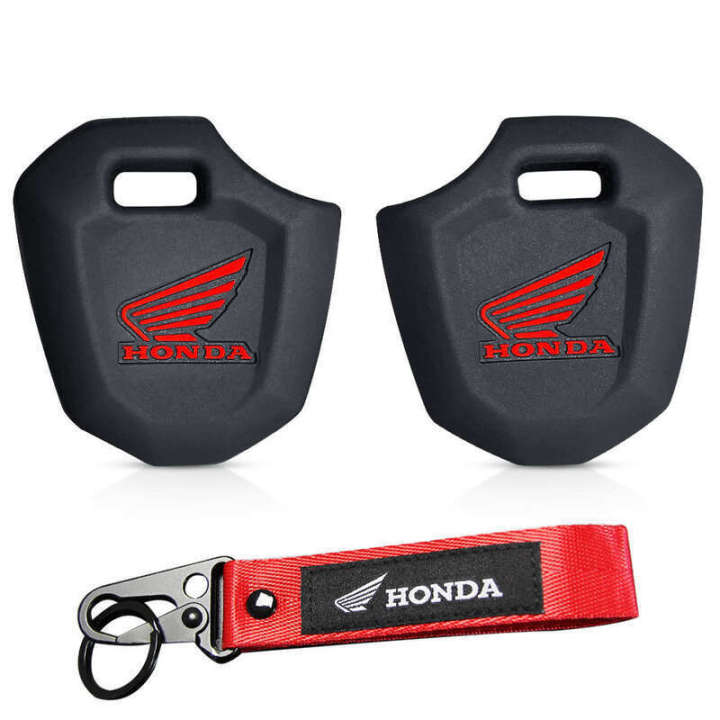 Honda Msx 125 Rebel 300 Wave 100 Grom Cb300 Cbr300 Silicone Motorcycles Accessories Keychain Key Case Keyring Cover Holder Shell Protecotor