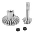 4Pcs Steel Front and Rear Axle Gear Drive Shaft Gears Set for WPL B24 B36 C14 C24 MN D90 MN99S Upgrade Parts. 