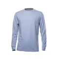 wearever Light Purple Long Sleeve Crew Neck T-shirt. 