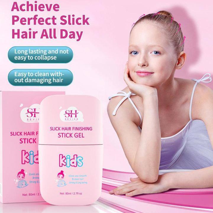 Hair Wax Gel Cream For children Hair Wax Stick Gel Cream Non-Greasy Style Hair Wax Cream For girls Boys Broken Hair Artifac G3P8
