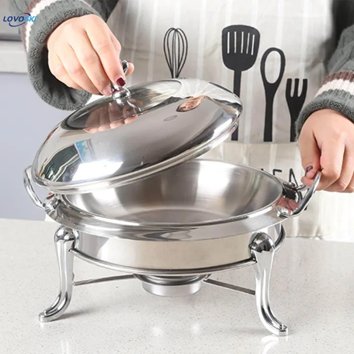 Stainless%20Steel%20Chafing%20Dish%20Buffet%20Set%20Removable%20for%20Baking%20Barbecue%20Hotel%20-%20Image%205