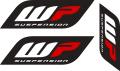 Sticker WP bike stickers 2pcs 10cm. 