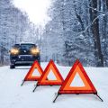 High quality Reflective Warning Triangle/Frame - High-Visibility Safety Sign for Roads and Construction. 