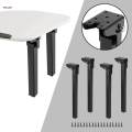 4Pcs Folding Table Legs Folding Furniture Legs for Home Room 550mm. 