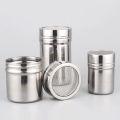 Dredgers Cooking Supplies Household Accessories Stainless Steel Powder Sprinkler Kitchenware Sugar Salt Shaker 6.5x8.0cm. 