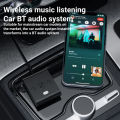 Bluetooth 5.4 AUX Car Adapter Wtih Mic 3.5MM USB U-Disk Stereo Wireless Audio Car Kit Handsfree Calls Navigation Music. 