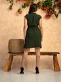 Zara Mini Dress Women's Fashion Elegant Simple Style Clothing. 