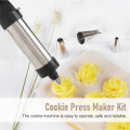 Cookie Press Maker Kit Cookie Press Making Press Cake Mold Biscuit Press Maker Machine Dessert Decoration Tool. 