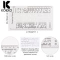 KOKKO Song Writer's Composing Template Number Symbols Song Writer's Composing Notation Tool For Music Notes Engraving. 