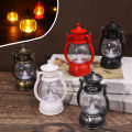 Retro Led Oil Lamp Pot-shaped Candle Light Portable Night Lights Ornament For Bedroom Decoration. 