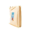 Heavy Duty Brown Eco Friendly Large Canvas Tote Bag with Zipper - 14.5 inches (L) * 3 inches (W) * 16 inches (H) - Holds up to 15kg. 
