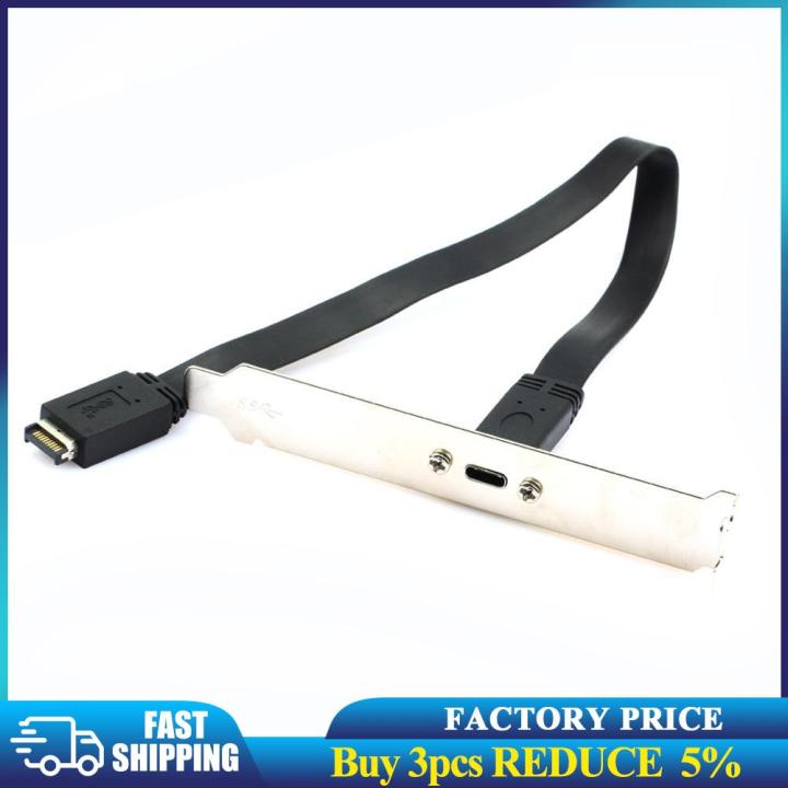 Usb 3.1 Front Panel Header Type E Male To Usb-C Type C Female Motherboard Expansion Cable Connector Pc
