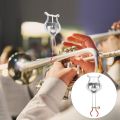 Trumpet Card Holder Marching Clamp-on Lyre Clamp Sheet Music Clip Stand Instrument Holder Trumpet Marching Lyre. 