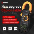 (New)Digital Clamp Multimeter Multiteter Electrical Clip on Meter Voltage Reitance Diode Teter Ammeter with Tet Probe. 