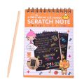 Scratchbook Scratch  Book Drawing Children Kids Painting Graffiti Color DIY. 