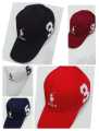 Quality Polo Logo Red Stylish Baseball Cap for Men. 