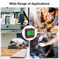Precision Digital Inclinometer Electron Goniometers Magnetic Base Digital Protractor Angle Finder Bevel Box -Red. 
