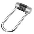 118mm Heavy Duty 5-Digit Combination Padlock Weatherproof Outdoor Security Code. 