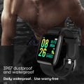 116Plus Smart Watch Men Women Wristwatches Smartwatch Electronic Clock Fitness Monitor Birthday Gift For Xiaomi Huawei Bracelet. 