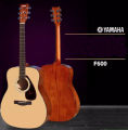 Yamaha F-600, 6-Strings Full Size Acoustic Guitar, Natural. 
