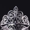 Bride Tiara Crown Large Headdress Princess Wedding Crown Pageant Ornaments Hair Jewelry Accessories. 