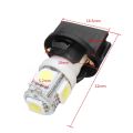 10X T10 White 5050 194 LED Bulbs Instrument Gauge Cluster Dash Light with Socket. 