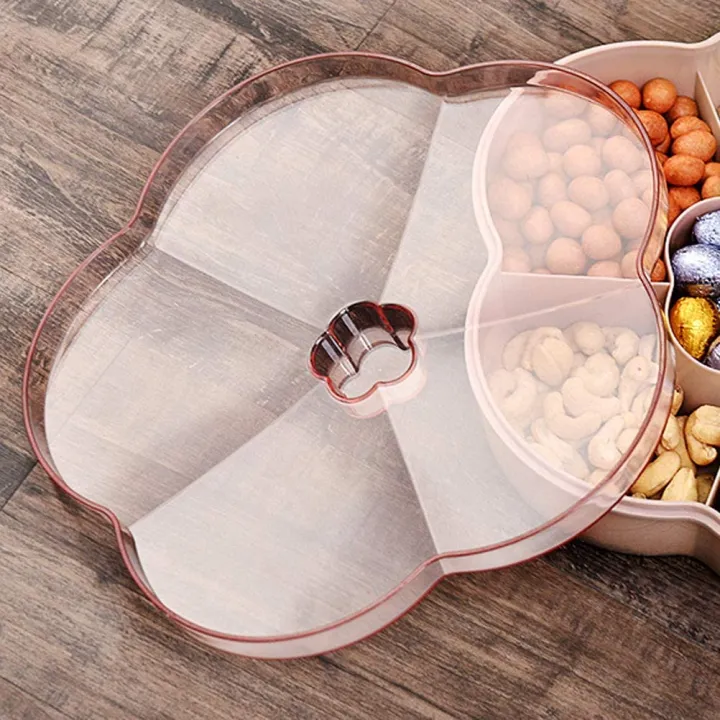 Snack%20Storage%20Box,%20Flower%20Shape%20Snack%20Tray%20with%20Lid,Nut%20Candy%20Food%20Storage%20Box,Fruit%20Box%20Dry%20Fruit%20Container,Pink%20-%20Image%202