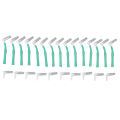 25Pcs L Shape Push Pull Interdental Brush Oral Care Teeth Whitening Dental Tooth Pick Tooth Orthodontic Cleaning Brush. 