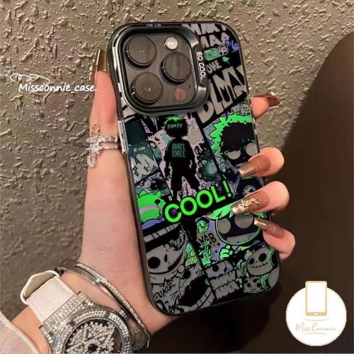 Trendy%20Brand%20Cool%20Comic%20Boy%20Soft%20Case%20Compatible%20for%20IPhone%2017%2016%2011%207Plus%2013%2014%2011%2015%2012%20Pro%20Max%207%208%2014%20Plus%20XR%20X%20XS%20Max%20SE%202020%20Luxury%20Plating%20Metal%20Lens%20Graffiti%20English%20Label%20Cover%20-%20Image%205