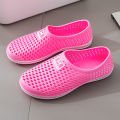 Couple Hole Shoes Summer New Sandals Men's Work Shoes Waterproof Non-Slip Drifting Hole Shoes Female Student Beach Shoes. 