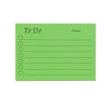 50Sheets Lined Sticky Note Self-Stick Note Pads Memo Pads for Planner Reminder Studying. 