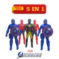 Avengers Toys Spiderman and Captain America Iron Man War hero Value Action figures Super Hero’s Toy video Games Characters. 