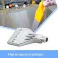 F1/4-Alma Wind Blowing Jet Sandblasting Aluminum Alloy Air Drying Nozzle Aluminum Alloy Air Blow-Off Flat Jet Nozzle. 