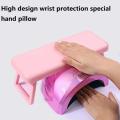 New Hand Rest for Nail Manicure Armrest Rests Hands for Manicure Nail Mat Sponge Support Mat Polish Tool Practice Salon SZT01. 