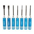 7PCS Screwdriver Set, Hex Screwdriver Car Screwdriver, RC Tool Kit. 